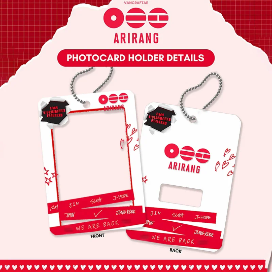 BTS ARIRANG Photocard Holder