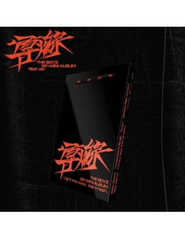 THE BOYZ 9th Mini Album - 導火線 (Vanguard Ver.) CD