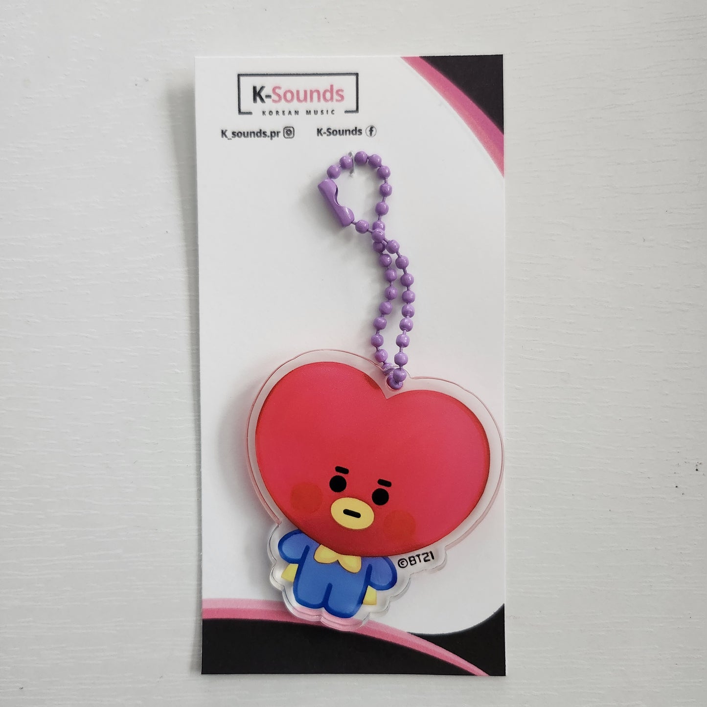 Llavero de cadena BT21