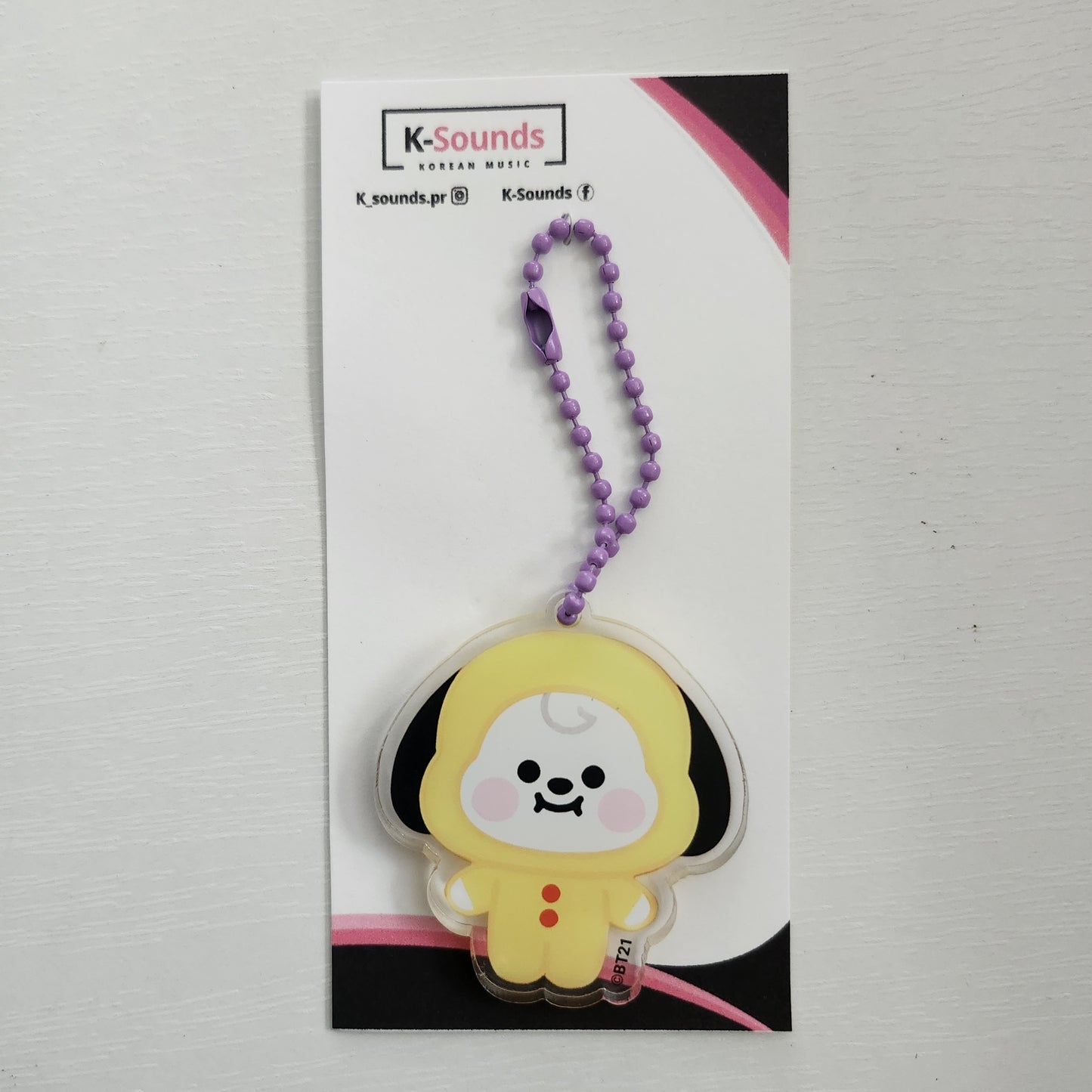 Llavero de cadena BT21