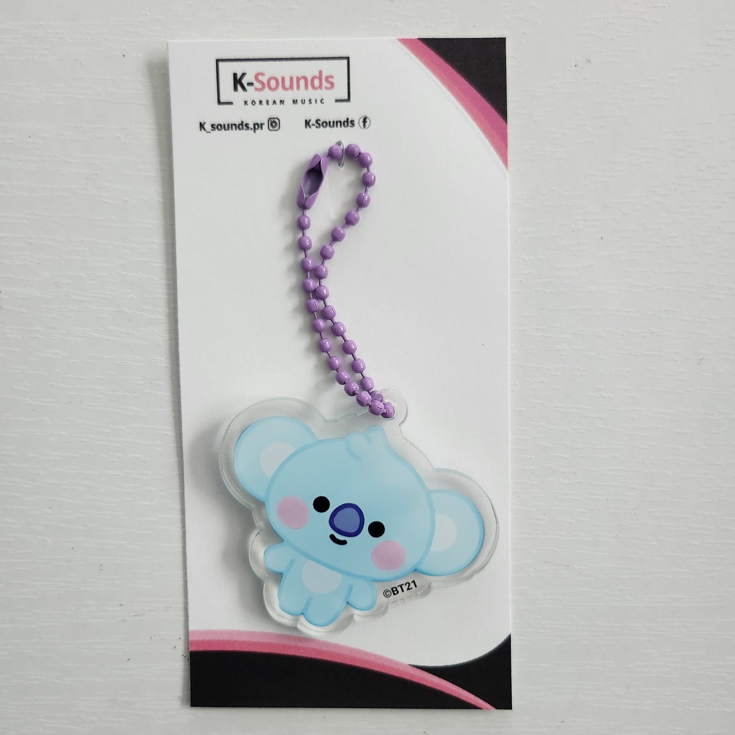 Llavero de cadena BT21