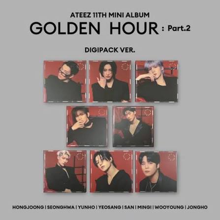 ATEEZ - GOLDEN HOUR Part.2 [DIGIPACK]