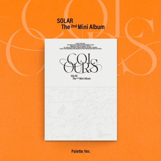 SOLAR 2nd Mini Album [Colours]