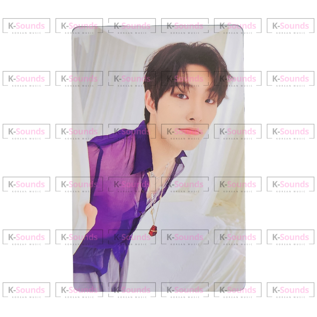ATEEZ [Golden Hour Part.1] Photocard (Z Ver Blue Hour, Mingi)