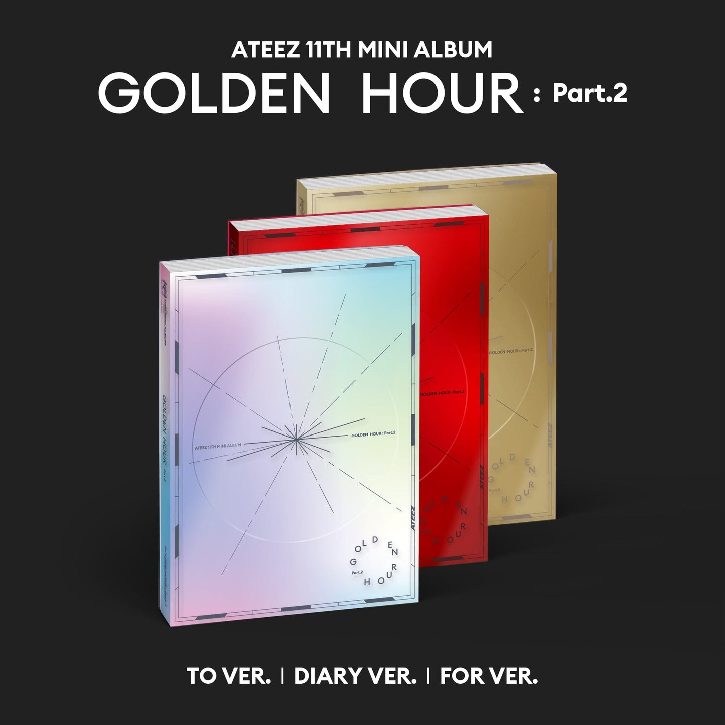 ATEEZ 11th Mini Album [Golden Hour: Part2]