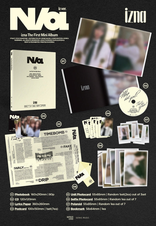 izna 1st Mini Album - N/a