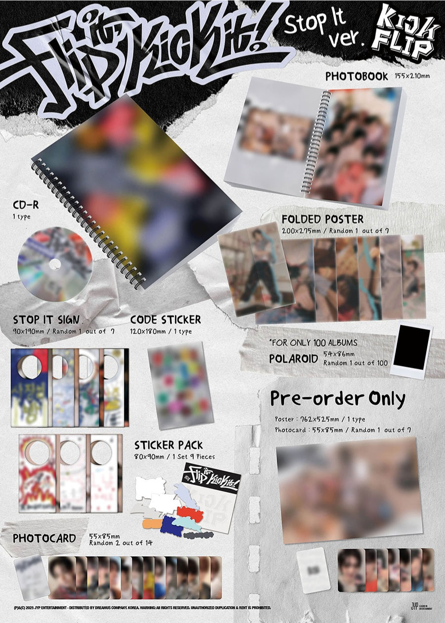 KickFlip – 1st Mini Album [Flip it, Kick it!]