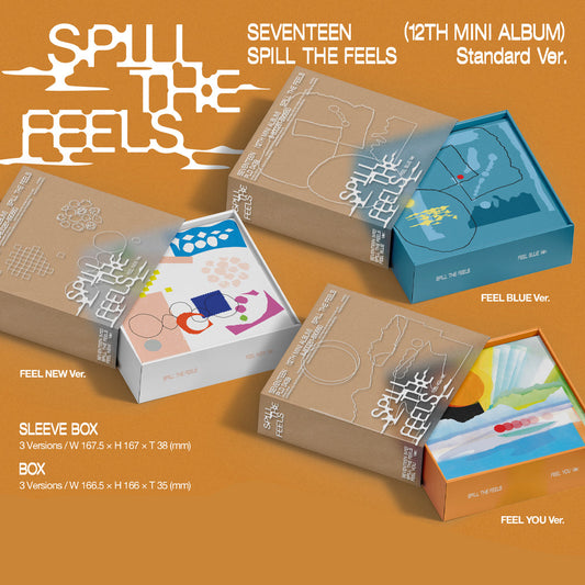 SEVENTEEN 12th Mini Album - Spill the Feels