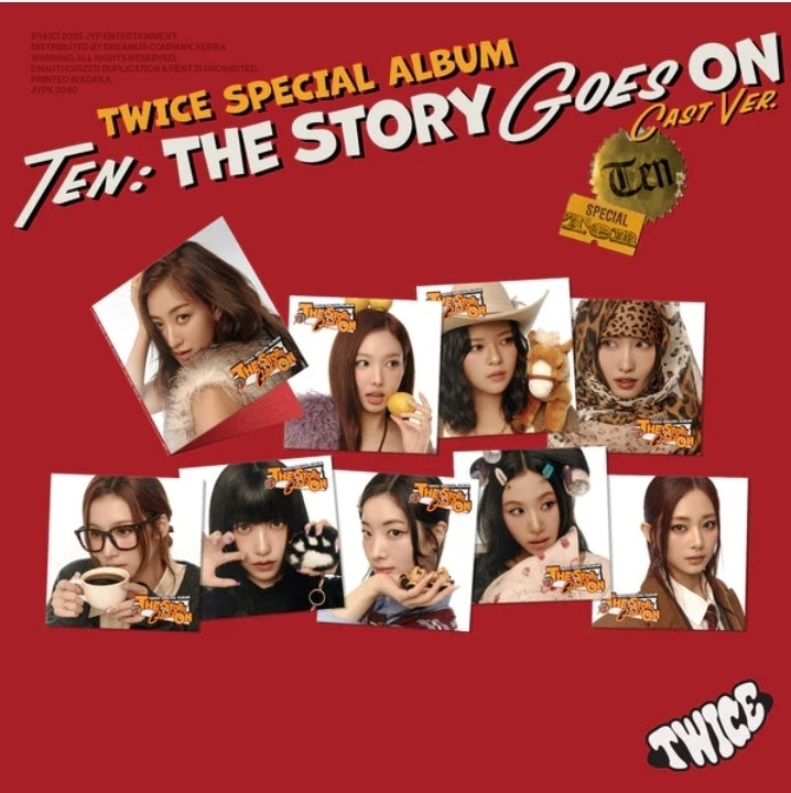 TWICE - TEN: The Story Goes On (Cast Ver.)